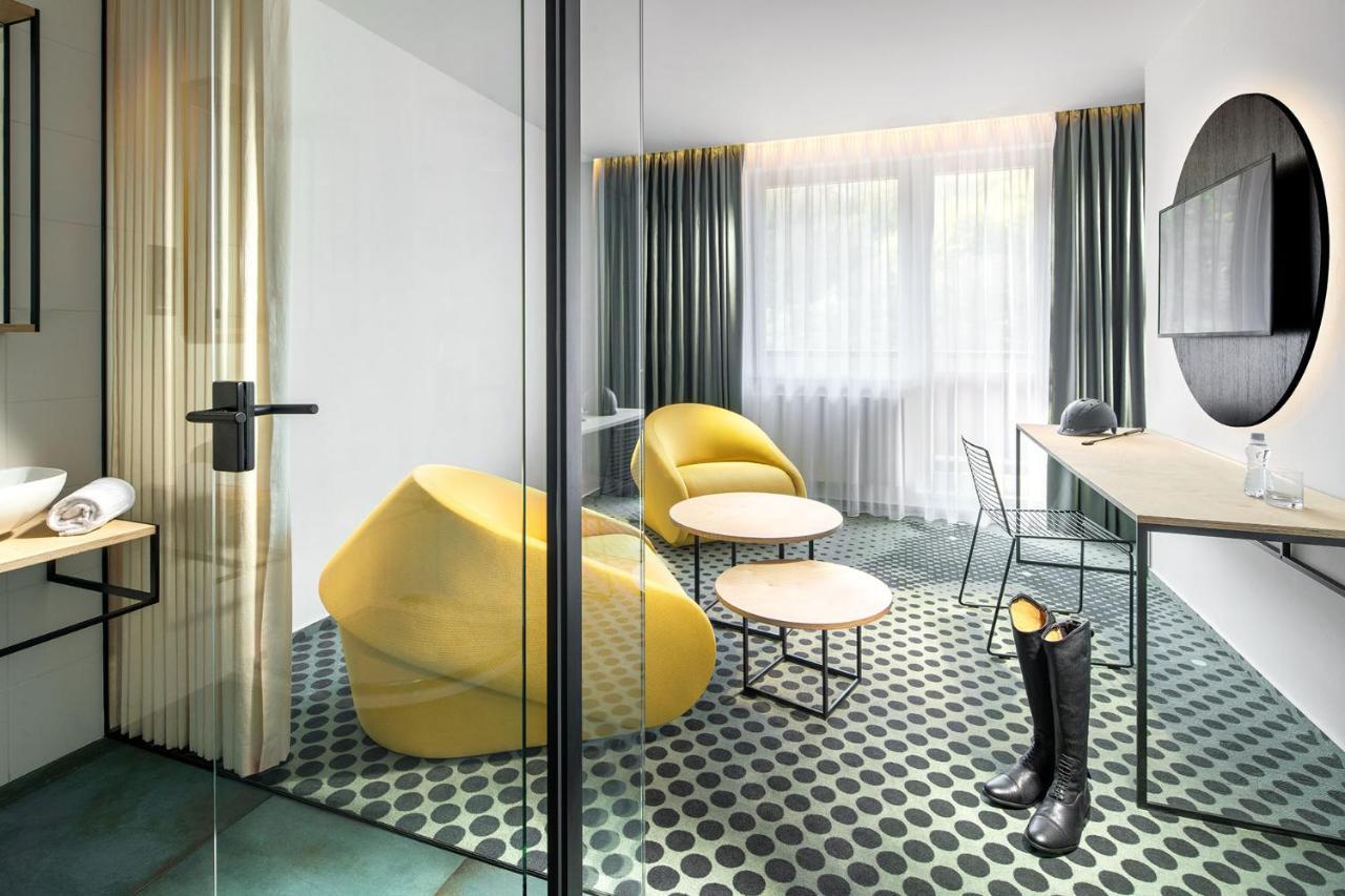 B&B Chuchle Arena Praha Bagian luar foto